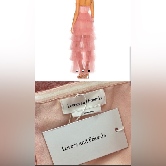 Lovers + Friends Dresses Lovers And Friends Bobbit Gown In Blush